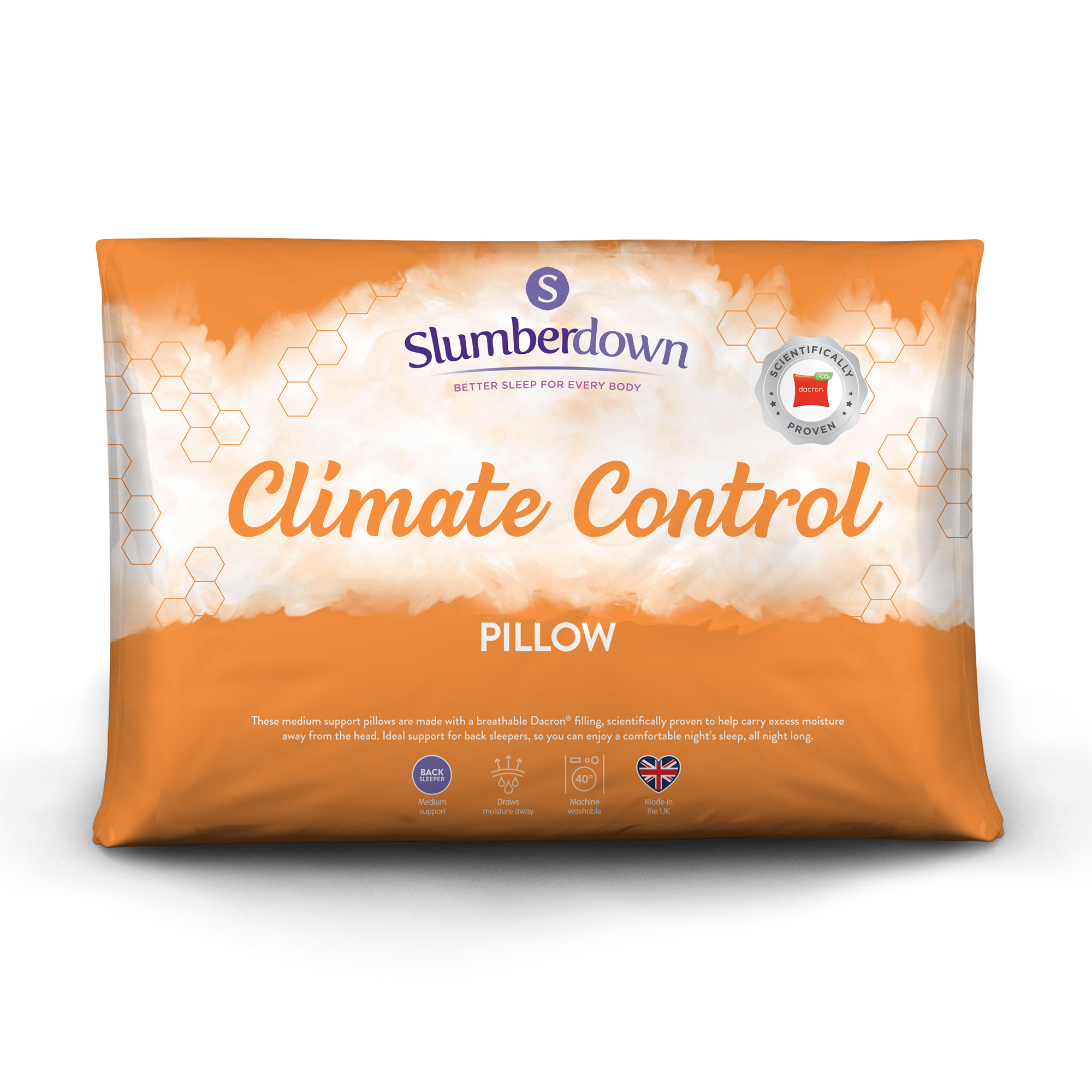 Slumberdown&#x20;Climate&#x20;Control&#x20;Medium&#x2F;Firm&#x20;Support&#x20;Pillow