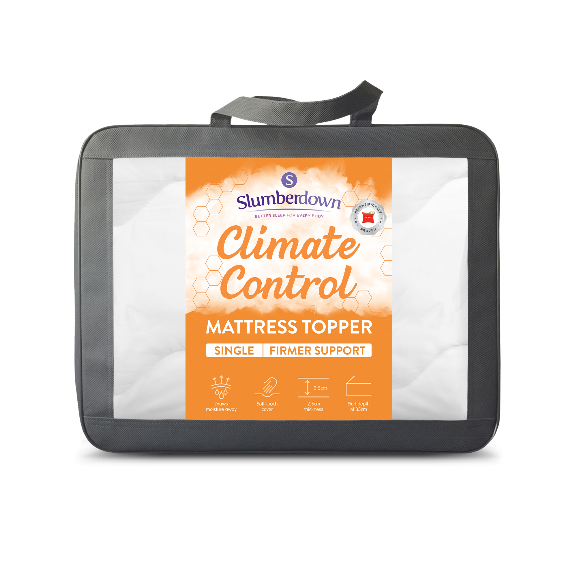 Slumberdown Climate Control Mattress Topper - Single