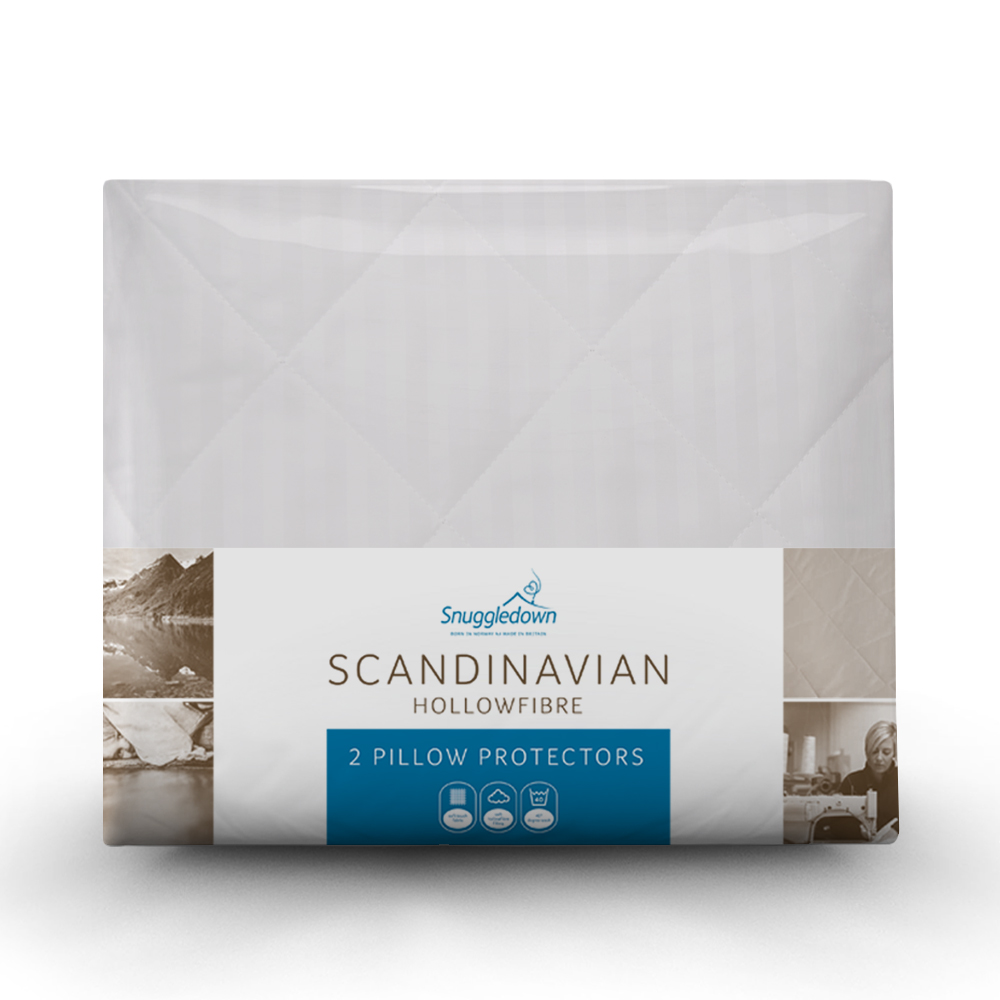Snuggledown Scandinavian Hollowfibre Pillow Protector