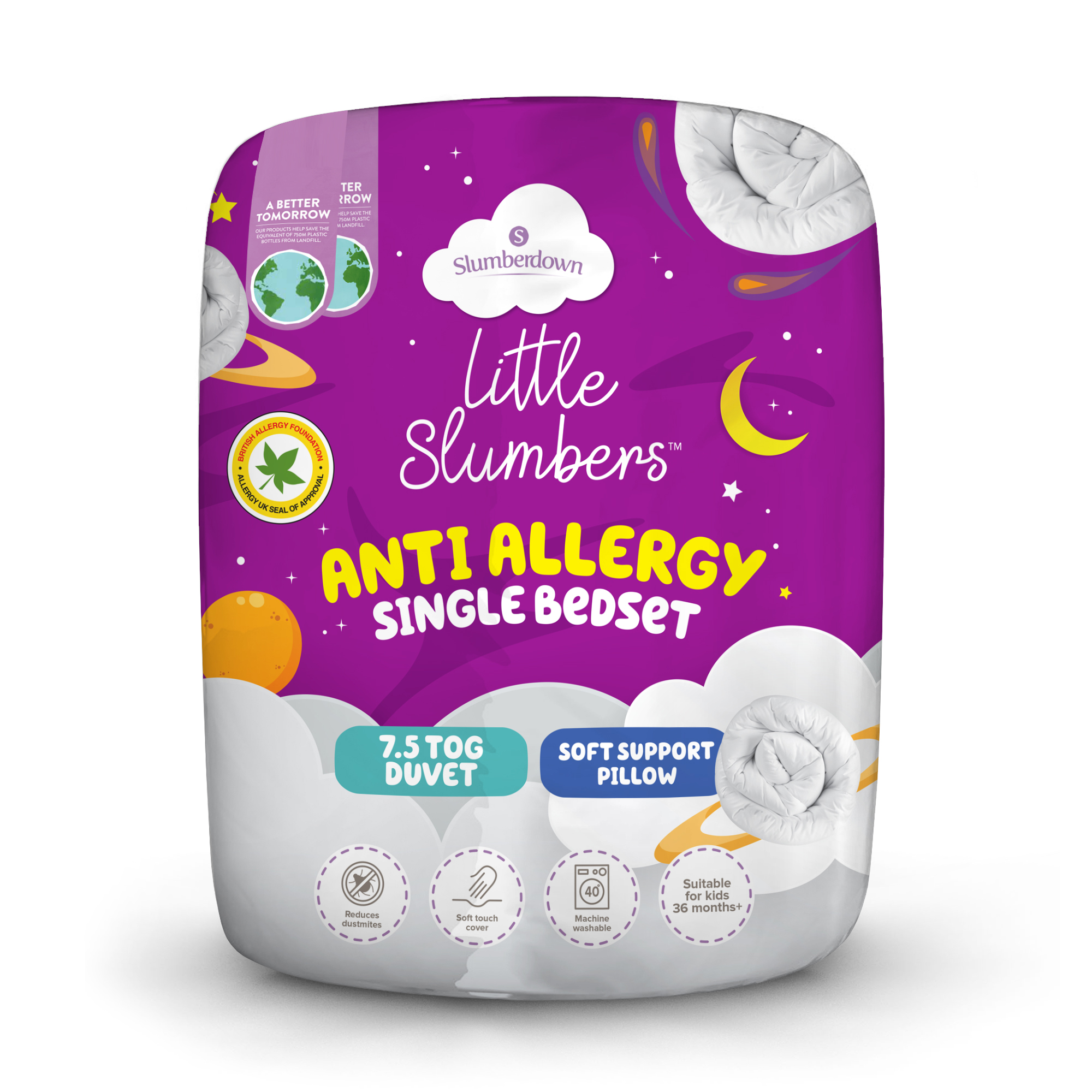 Slumberdown&#x20;Little&#x20;Slumbers&#x20;Anti&#x20;Allergy&#x20;7.5&#x20;Tog&#x20;Single&#x20;Kids&#x20;Bed&#x20;Set