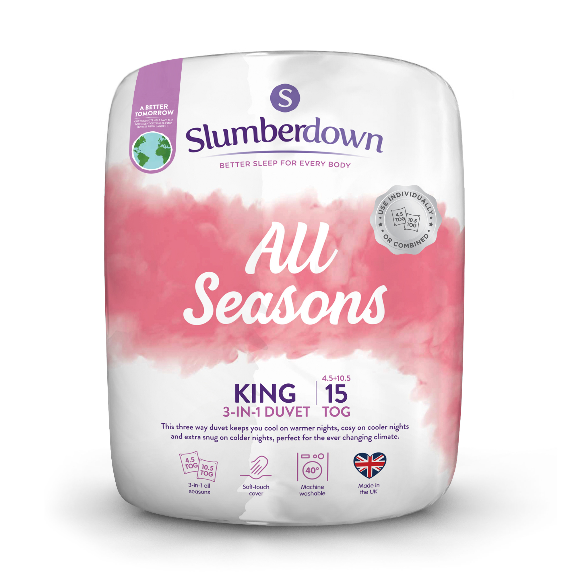 Slumberdown&#x20;All&#x20;Seasons&#x20;3-in-1&#x20;Combi&#x20;15&#x20;Tog&#x20;&#x28;10.5&#x20;&#x2B;&#x20;4.5&#x20;Tog&#x29;&#x20;King&#x20;Size&#x20;Duvet