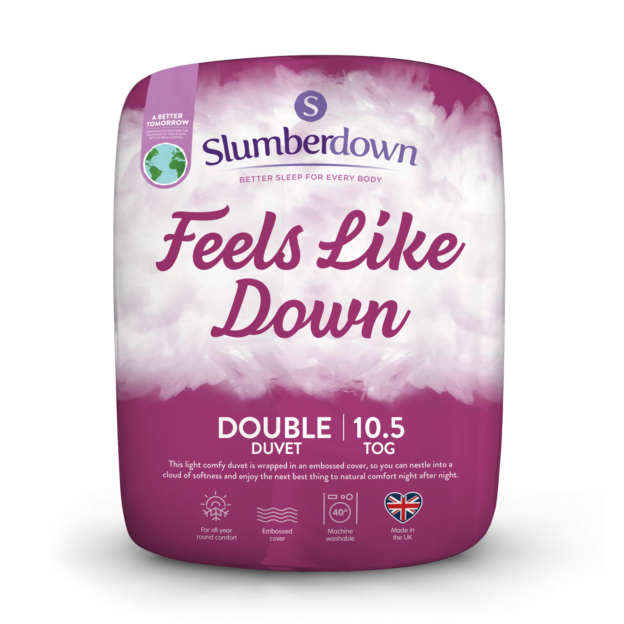 Slumberdown&#x20;Feels&#x20;Like&#x20;Down&#x20;Duvet&#x20;10.5&#x20;Tog&#x20;Double&#x20;All&#x20;Year&#x20;Round&#x20;Duvet