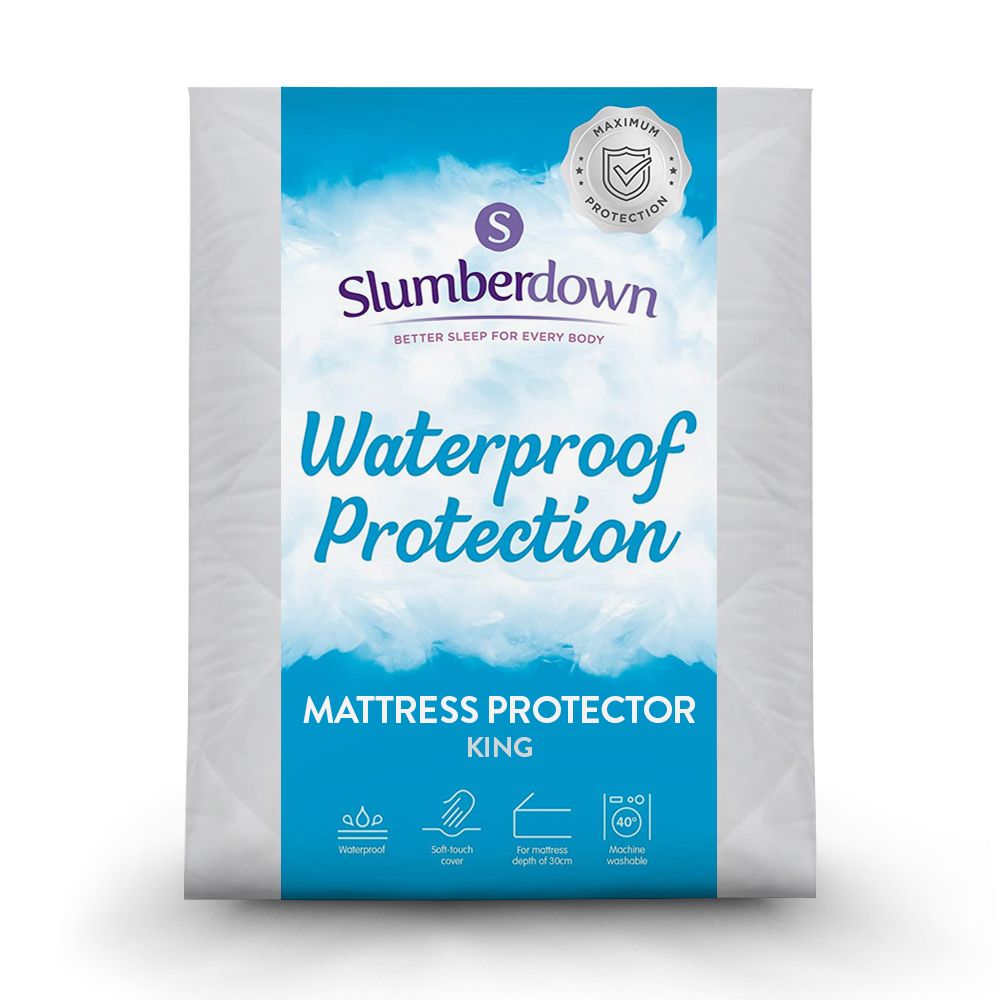 Slumberdown Waterproof Mattress Protector - King