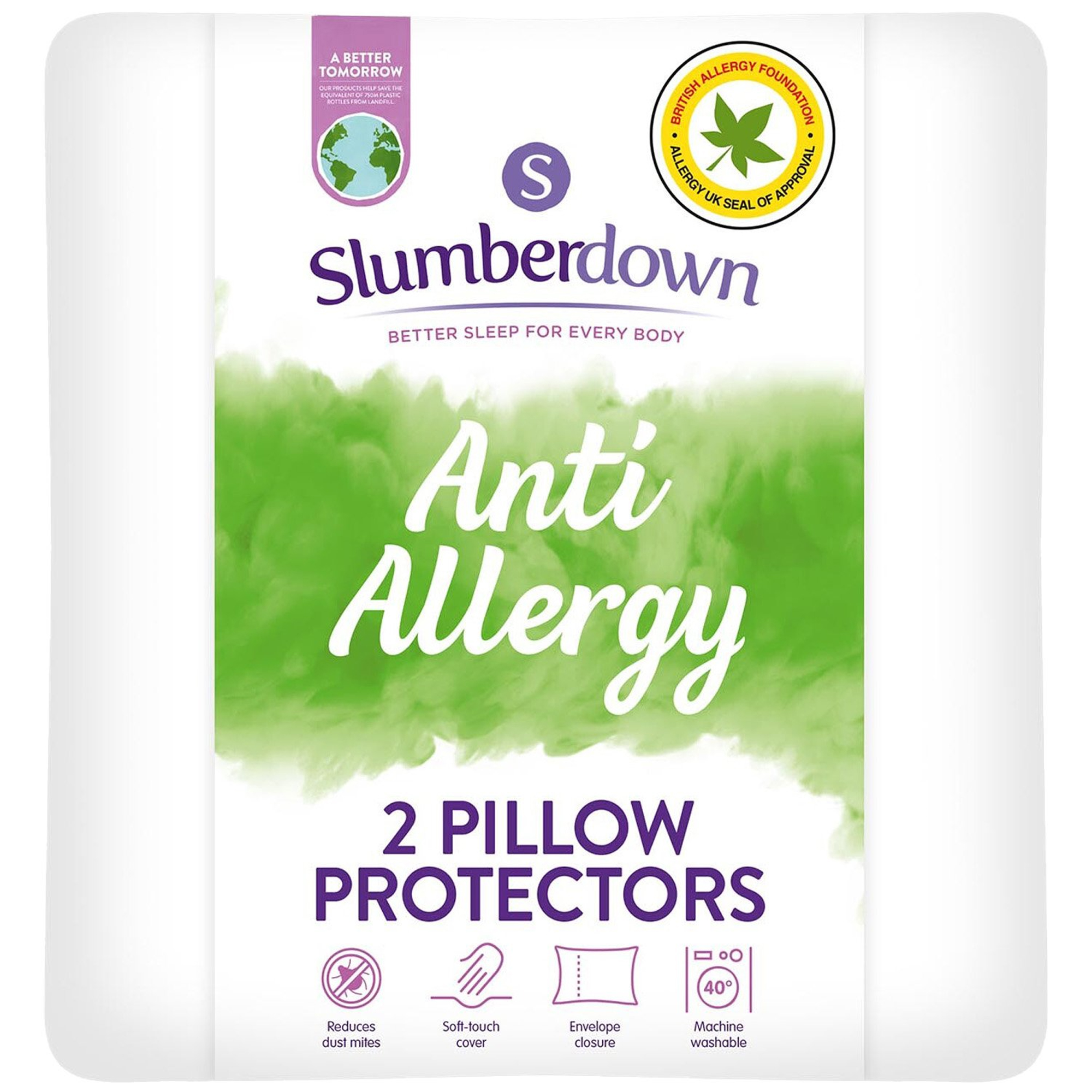 Slumberdown Anti Allergy Pillow Protector